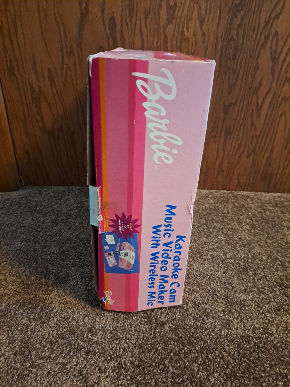 Vintage 2003 Mattel Barbie Karaoke Cam Music Video Maker With Wireless Mic W/Box - Picture 5 of 16